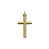 Christian Cross in gold 22mm