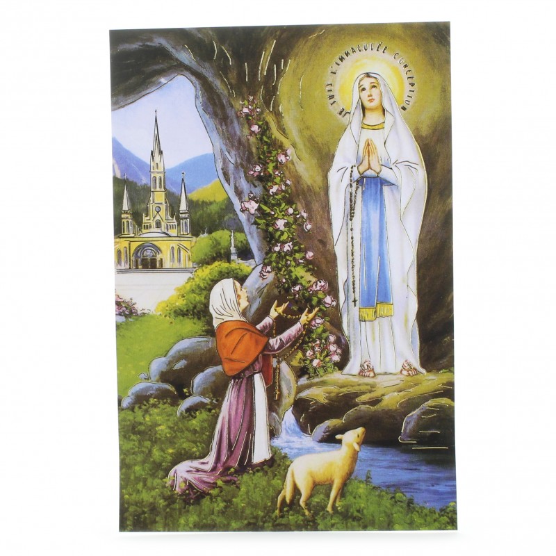 Resin magnet with Apparition card
