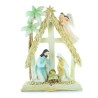 Crèche de la Sainte Famille en résine