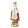 Statue of the Infant of Prague with gilding in resin 20 cm