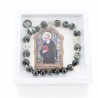 Bracelet of Saint Benedict in semi-precious stones