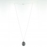 Medal and silver chain of the Virgin Mary of 20mm and 5,5g