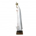 Fatima statue in glossy resin 70 cm