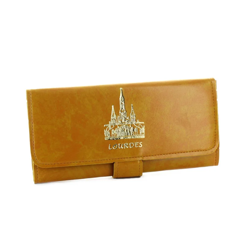 Portefeuille de Lourdes long style Portefeuille de Lourdes long style