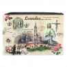 Porte monnaie zip avec illustration de Lourdes