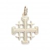 Jerusalem cross in silver 10mm