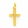 Gold plated square cross 30mm