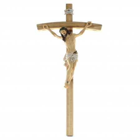 Crucifix en résine 64x33 cm