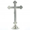 Silver plated Crucifix with 4 evangelists 26cm