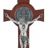 Crucifix of Saint Benedict in wood