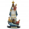 Our Lady of the Navigators Statue in coloured resin 21cm