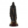 Statue Sainte Claire en résine 17 cm