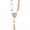 Rosary Carlo Acutis in olive wood