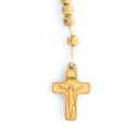 Rosary Carlo Acutis in olive wood