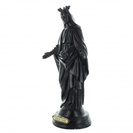 Statua della Madonna Nera in resina 30cm