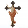 Crucifix à suspendre en résine colorée 22cm