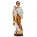 Statue of Saint Joseph and child Jesus resin 60cm