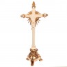 Baroque style Crucifix in resin 75cm