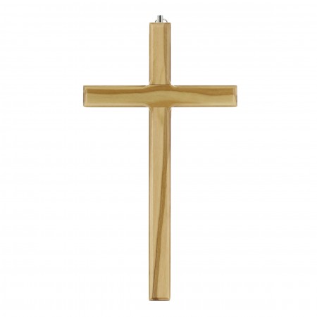 Crocifisso semplice in legno 20cm