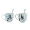 Set 2 tasses à café avec l'Apparition Set 2 tasses à café avec l'Apparition