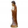 Statue Joseph à l'enfant Jésus en résine colorée 98cm