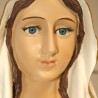 Statua di Santa Bernadette in resina colorata 63 cm