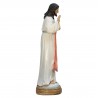 Statue Jésus Miséricordieux en résine colorée 98cm