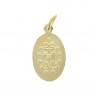 Gold plated Miraculous Medal 19mm