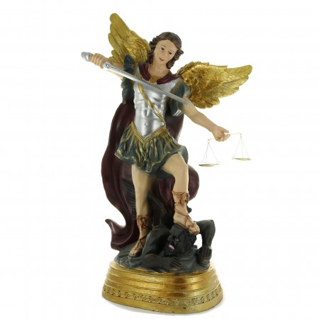 Saint Michael large statue in resin 80cm