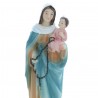 Statua della Madonna del Rosario in resina 21cm