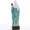 Statue Notre Dame du Rosaire à l'enfant en résine 21 cm