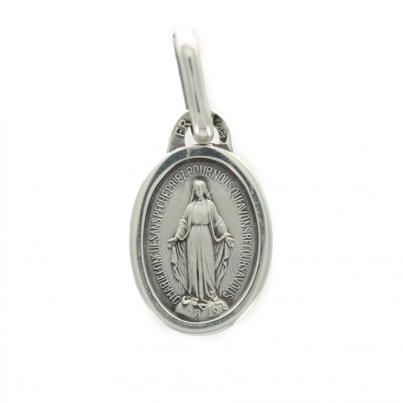 Silver Miraculous Medal 10mm