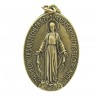 Medaglia Miracolosa in bronzo 40mm