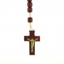 Wooden rosary of the Miraculous Virgin