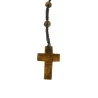 Rosario con pietra occhio di tigre perline dell'occhio