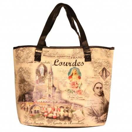 Lourdes souvenir shoulder bag