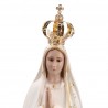 Statue of Fatima wearing her golden mantle 95cm