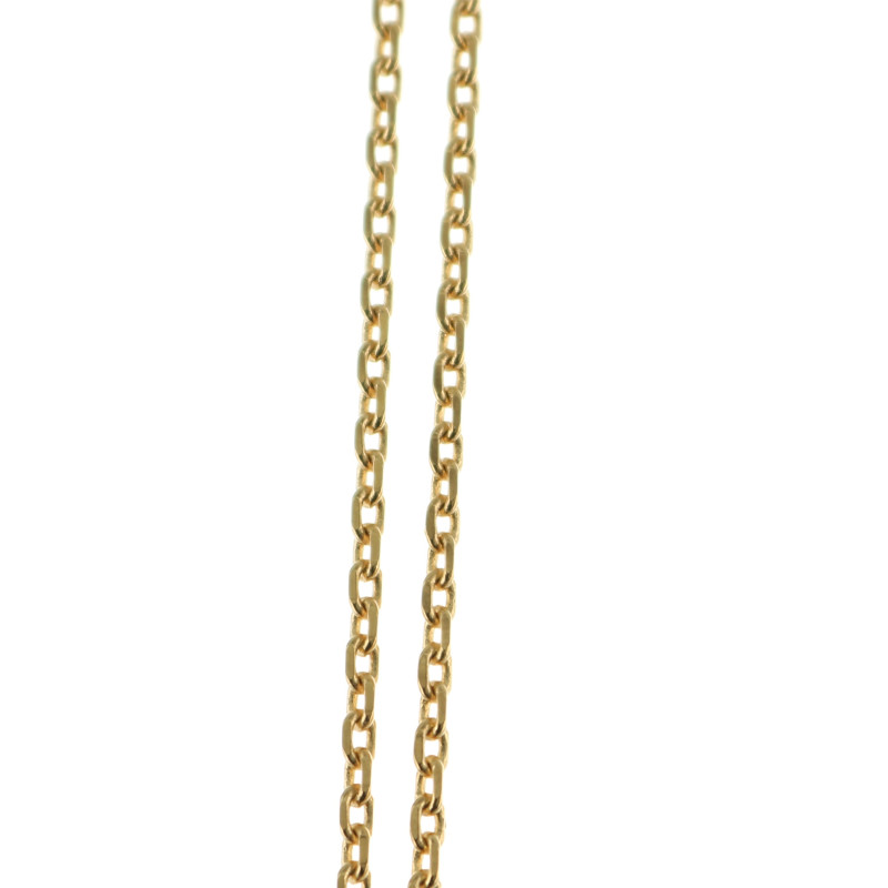 Chaîne Plaqué Or Maille Medium Longueur 50 Cm - Neuf Sans Emballage, Unisexe