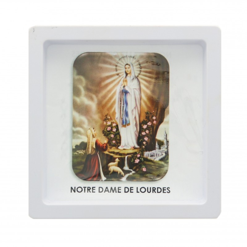 Bracelet de Notre Dame de Lourdes en pierres semi-précieuses