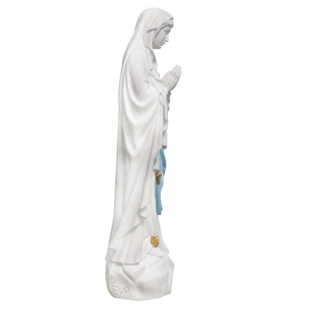 Statua Madonna di Lourdes in resina per esterno 80 cm