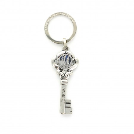 Key ring of the Apparition in the shape of a key