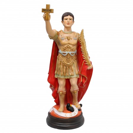 Statue of Saint Expedit 80cm hand painted
