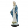 Statue de la Vierge Miraculeuse en résine colorée 30 cm