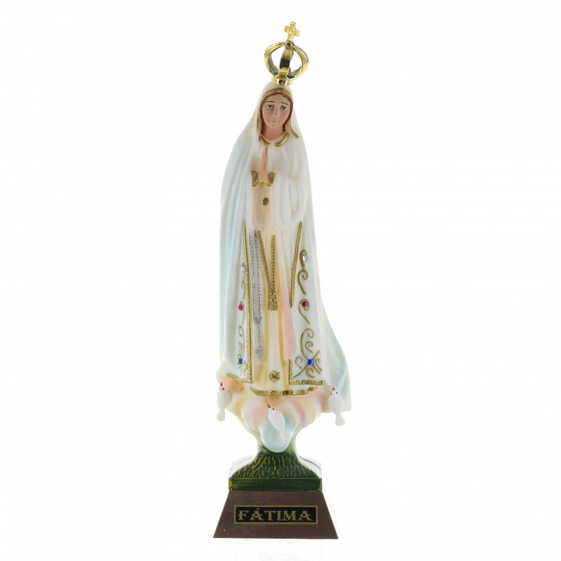 Statua di Madonna di Fatima 22cm