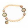 Bracelet de Sainte Thérèse avec perles translucides