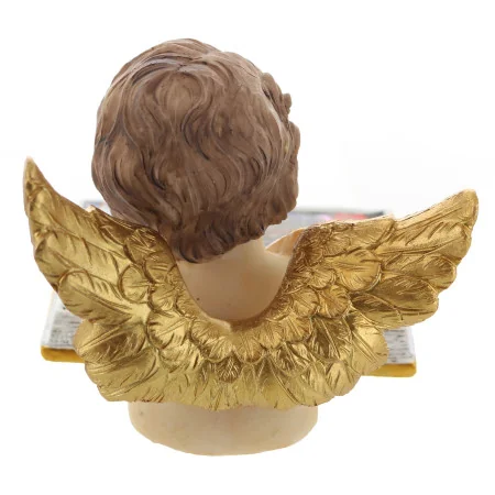 Statue d'Ange écrivant sur l'Apparition de Lourdes