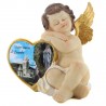 Statua di angelo con cuore Apparizione di Lourdes