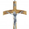 Pastoral Crucifix in olive wood 22cm