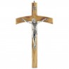Pastoral Crucifix in olive wood 22cm