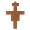 Crucifix de Saint Damien en bois 14 cm